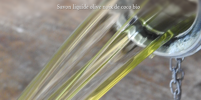 Savon liquide olive noix de coco bio 